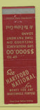 Matchbook Cover - Hartford National Loans CT WEAR