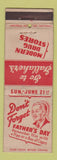 Matchbook Cover - Gallaher's Drug Stores Fathers Day WEAR