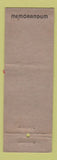 Matchbook Cover - Gallaher's Drug Stores Fathers Day WEAR