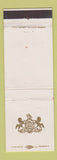 Matchbook Cover - Senator Clarence Manbeck State of PA Pennsylvania WEAR
