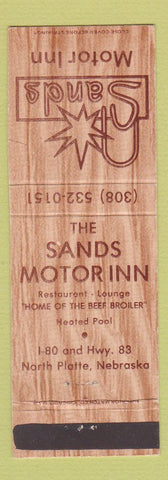 Matchbook Cover - Sands Motor Inn North Platte NE