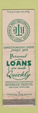Matchbook Cover - Riverside Trust Harford CT WEAR