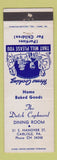 Matchbook Cover - The Dutch Cupboard Carlisle PA WEAR