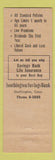 Matchbook Cover - Southington Savings Bank CT