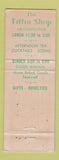 Matchbook Cover - Tiffin Shop Garden City LI NY WORN