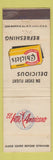 Matchbook Cover - Chiclets Gum El Inter Americano Airlines WEAR