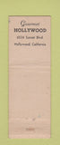 Matchbook Cover - Blue Parrot Patio Oak Park IL Chicago Denver