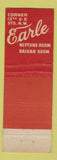 Matchbook Cover - Pomona Cafeteria Ceres Lunch Washington DC