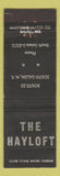 Matchbook Cover - The Hayloft South Salem NY WEAR
