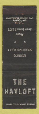 Matchbook Cover - The Hayloft South Salem NY WEAR