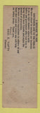 Matchbook Cover - Tufty's Tavern Spokane WA SAMPLE