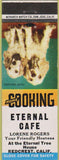 Matchbook Cover - Eternal Cafe Redcrest CA