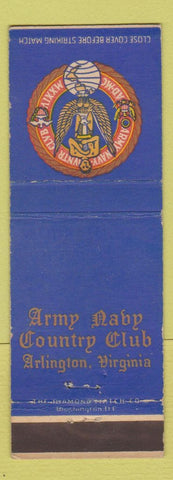 Matchbook Cover - Army Navy Country Club Arlington VA