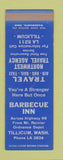 Matchbook Cover - BBQ Inn Northwest Travel Agency Tillicum WA SAMPLE
