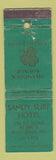 Matchbook Cover - Sandy Surf Hotel Miami Beach FL WORN