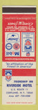 Matchbook Cover - Riverside Motel Cortland NY