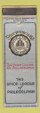 Matchbook Cover - Union League of Philadelphia PA WEAR