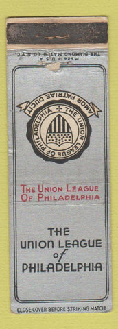 Matchbook Cover - Union League of Philadelphia PA WEAR