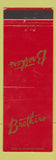 Matchbook Cover - Brothers Restaurant Newark NJ