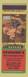 Matchbook Cover - Newsome's West End Liquor Store Middletown? NY?