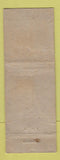 Matchbook Cover - Excellent Cafe Boston MA WEAR