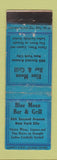 Matchbook Cover - Blue Moon Bar Grill New York City WORN