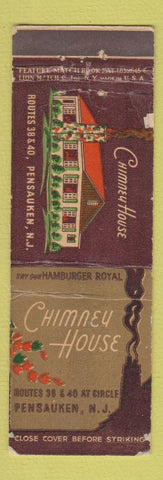Matchbook Cover - Chimney House Pensauken NJ feature