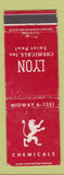 Matchbook Cover - Lyon Chemicals St Paul MN WEAR