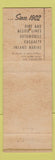 Matchbook Cover - Grain Dealers Mutual Insurance Pink Hooper Reidsville NC