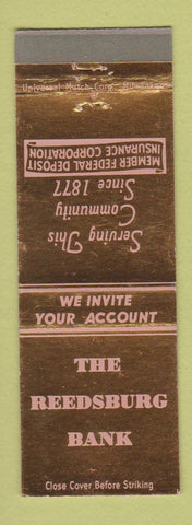 Matchbook Cover - Reedsburg Bank WI