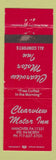 Matchbook Cover - Clearview Motor Inn Hanvoer PA WEAR