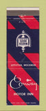 Matchbook Cover - Conway Motor Inn Appleton WI