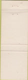 Matchbook Cover - Hill's Auto Parts Pontotoc MS yellow