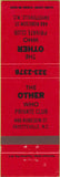 Matchbook Cover - The Other Who Private Club Fayetteville NC