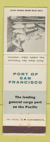 Matchbook Cover - Port of San Francisco CA