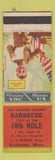 Matchbook Cover - BBQ 19th Hole Rochester MN patriotic WWII WEAR
