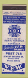 Matchbook Cover - VFW Xenia OH