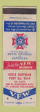 Matchbook Cover - VFW Fort Logan Colorado Verne Huffman WEAR