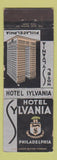 Matchbook Cover - Hotel Sylvania Philadelphia PA
