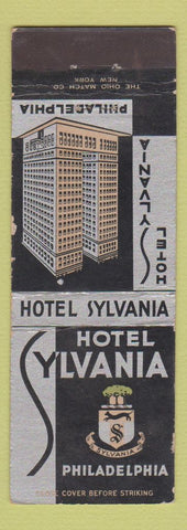 Matchbook Cover - Hotel Sylvania Philadelphia PA