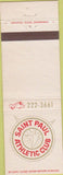 Matchbook Cover - Saint Paul Athletic Club MN