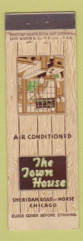 Matchbook Cover - The Town House Chicago IL feature