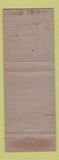 Matchbook Cover - Ernest Davis Cafe Frederick OK WEAR