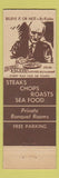 Matchbook Cover - Shoyer's Restaurant Philadelphia PA feature