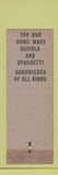 Matchbook Cover - Herman's Place St Louis MO WEAR
