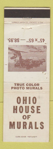 Matchbook Cover - Ohio House of Murals Lorain OH WEAR