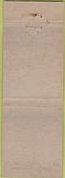 Matchbook Cover - French Rolls Bread Melrose Circle Cafe Hollywood CA