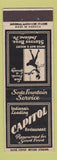 Matchbook Cover - Capitol Restaurant Indiana PA girlie