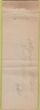 Matchbook Cover - Castle of the Lake Lorain OH WORN