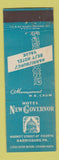 Matchbook Cover - Hotel New Governor Harrisburg PA